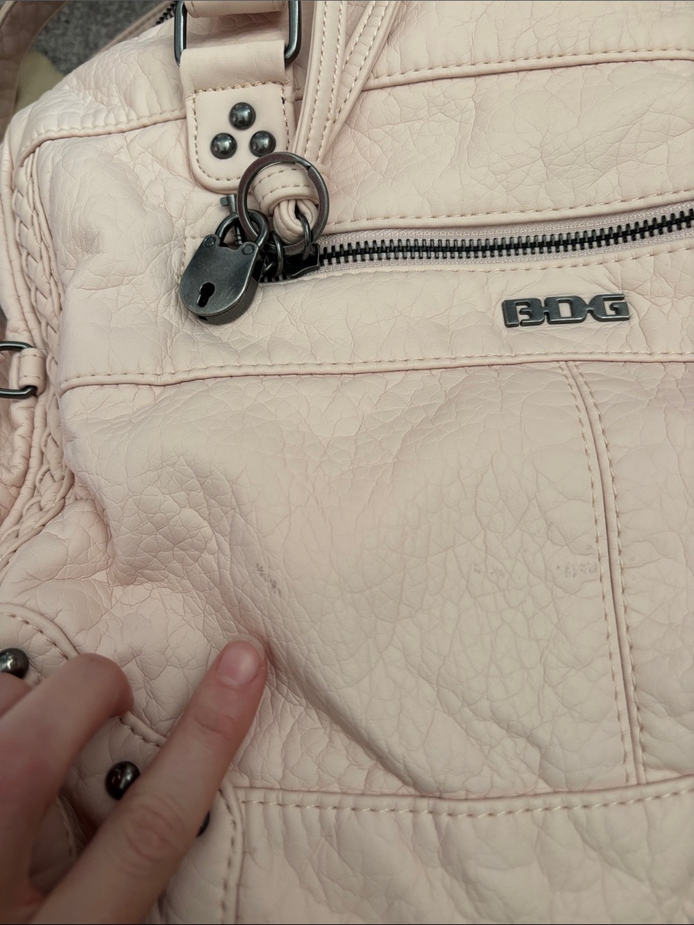 BDG CINDY SHOULDER BAG PINK - Picture 6 of 6
